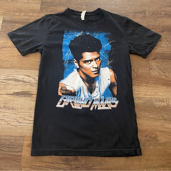 Bruno Mars concert tour t-shirt XS - Picture 1 of 5
